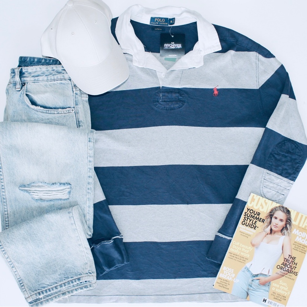 POLO RALPH LAUREN Vintage Rugby Polo